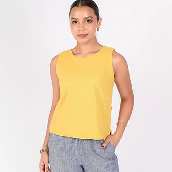 LINEN ESME BLOUSE MB 1012