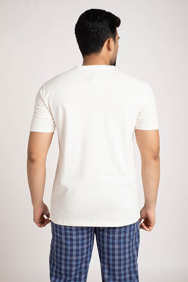 V NECK TEE MMN 001/2