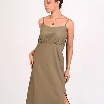 COTTON BABY CARROT DRESS MD 335