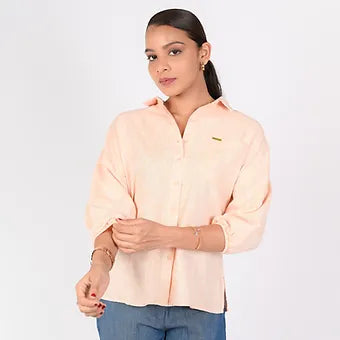 LINEN MIRANDA BLOUSE MB 926-7TH