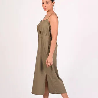 COTTON BABY CARROT DRESS MD 335