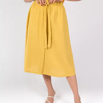 LINEN ALANA SKIRT MS 053-2ND