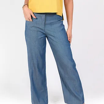 CHAMBRAY HARPER PANT MP 243