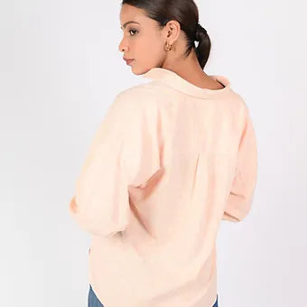 LINEN MIRANDA BLOUSE MB 926-7TH