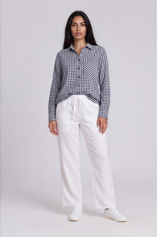LINEN SAGE PANT MP 211-7TH